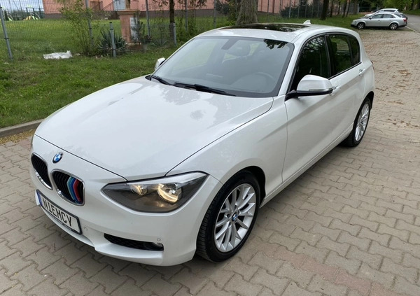 BMW Seria 1 cena 43900 przebieg: 112838, rok produkcji 2014 z Golina małe 742